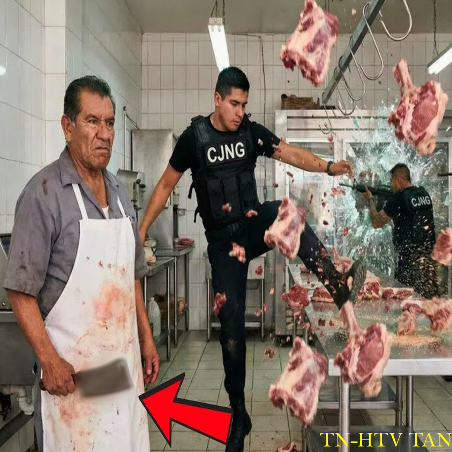 El CJNG Quiso Cobrar Piso A Un Carnicero — No Sabían Quién Manejaba El Cuchillo 
