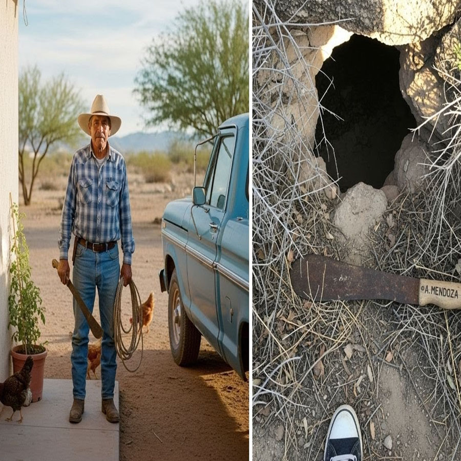 Campesino en Sonora salió a buscar leña y no volvió — 7 años después niños hallaron su machete…