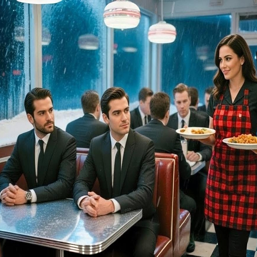 Mesera Refugia a 15 Billonarios en Tormenta de Nieve: ¡Al Día Siguiente Llegan 135 Autos de Lujo…