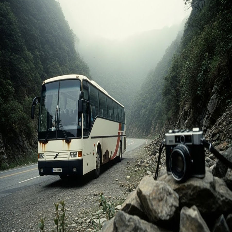 8 años después: autobús de turismo desaparició en las montañas — cámara dio pistas