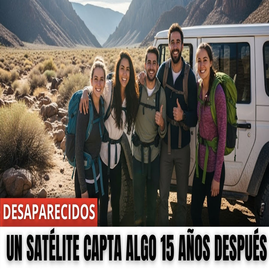 Cinco turistas desaparecen en desierto de Atacama — un satélite capta algo 15 años después