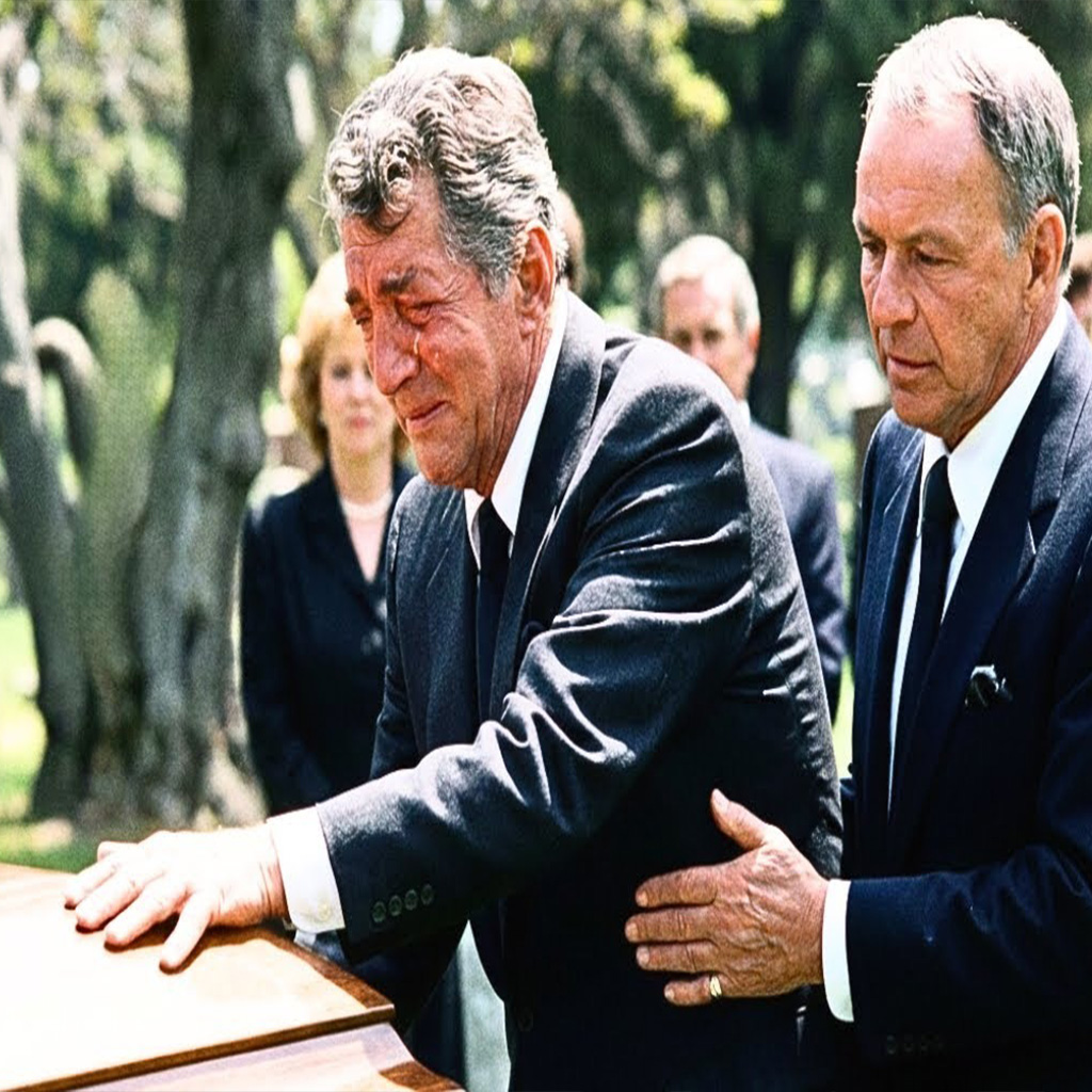 Dean Martin se derrumbó en el funeral de Sammy… Lo que susurró DESTRUYÓ a todos…