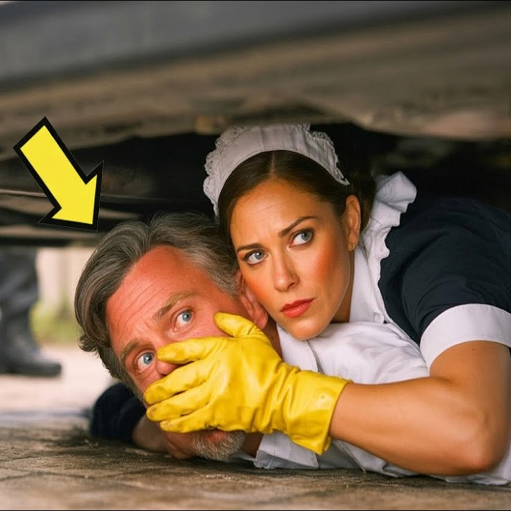 Quédate callado… le dice la empleada al millonario… y su actitud lo cambia todo…