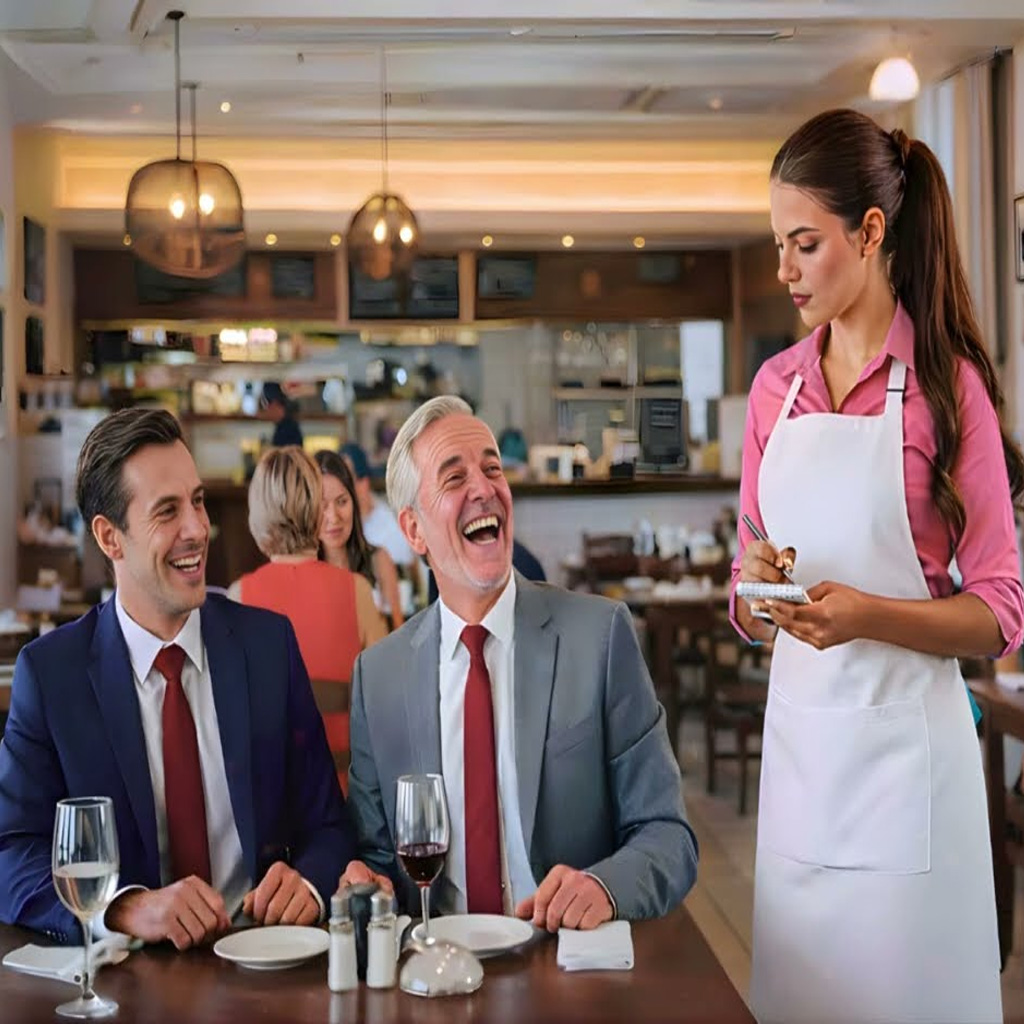 EL MILLONARIO HIZO EL PEDIDO EN ALEMÁN PARA BURLARSE DE LA CAMARERA… PERO ELLA HABLABA 7 IDIOMAS…