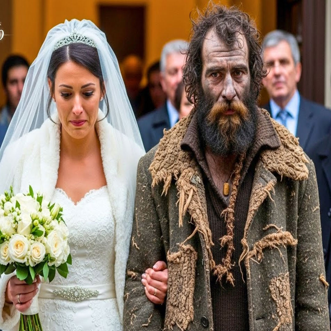 LE PEDÍ A UN VAGABUNDO QUE SE CASARA CONMIGO para cumplir el sueño de mi abuelita de verme casada…