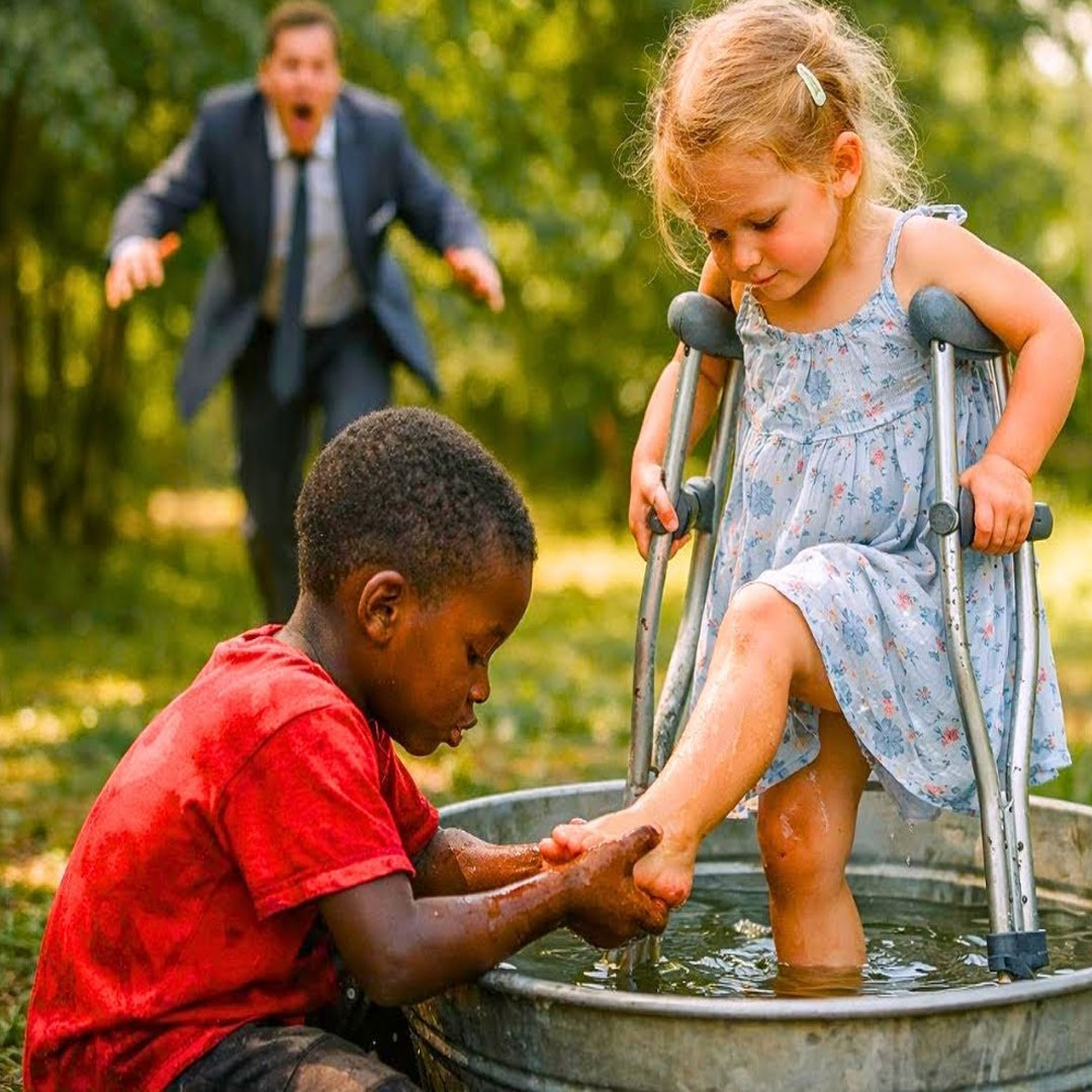 VOY A LAVAR LOS PIES DE TU HIJA Y ELLA VOLVERÁ A CAMINAR… Y EL RICO SE RIO PERO SE QUEDÓ HELADO…