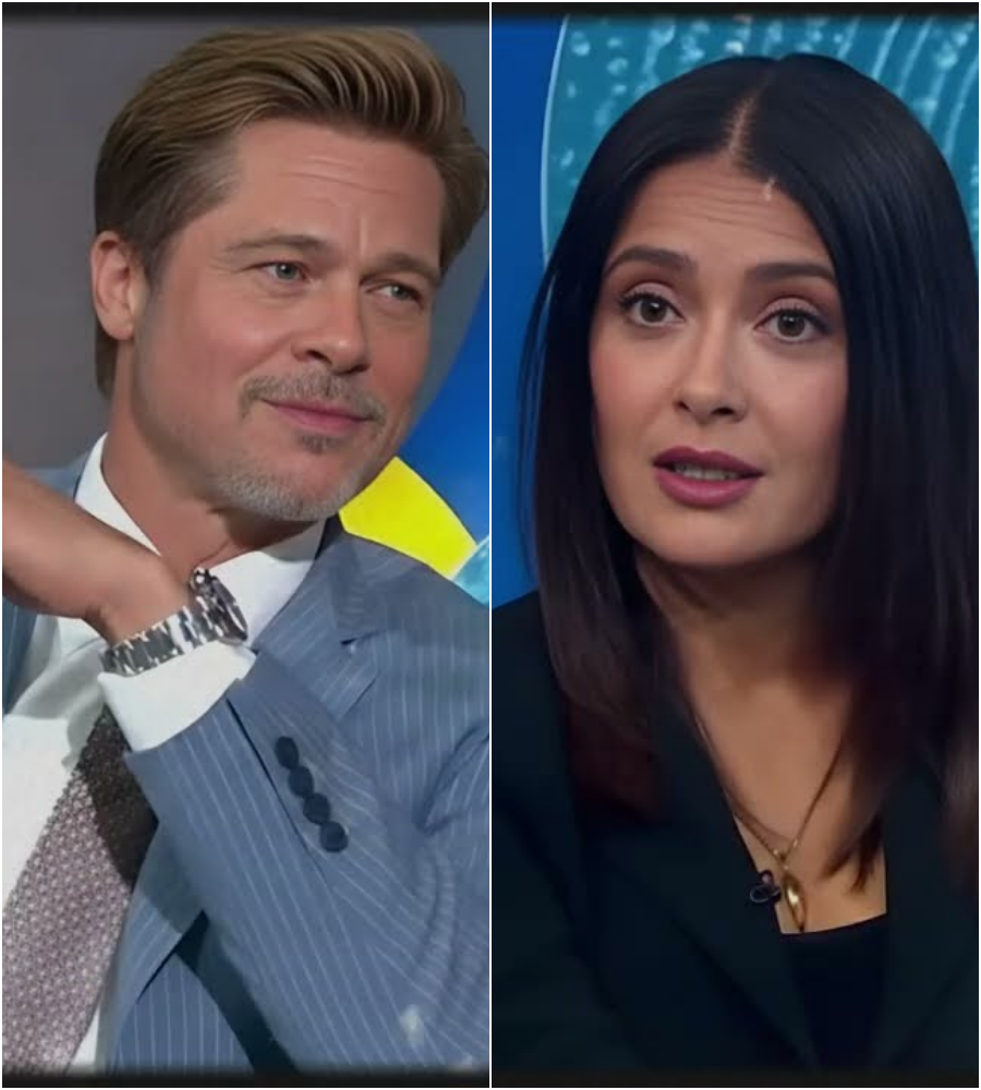 Salma Hayek CALLA A Brad Pitt LIVE en GMA Tras Sus Comentarios Sobre MEXICO…