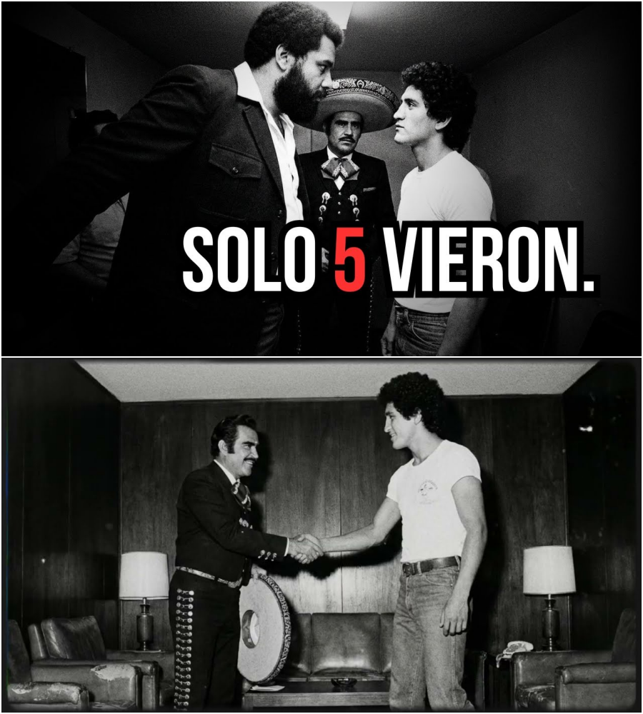 El escolta de 130 kg de Vicente Fernández ATACÓ a Salvador Sánchez — 10 segundos después…