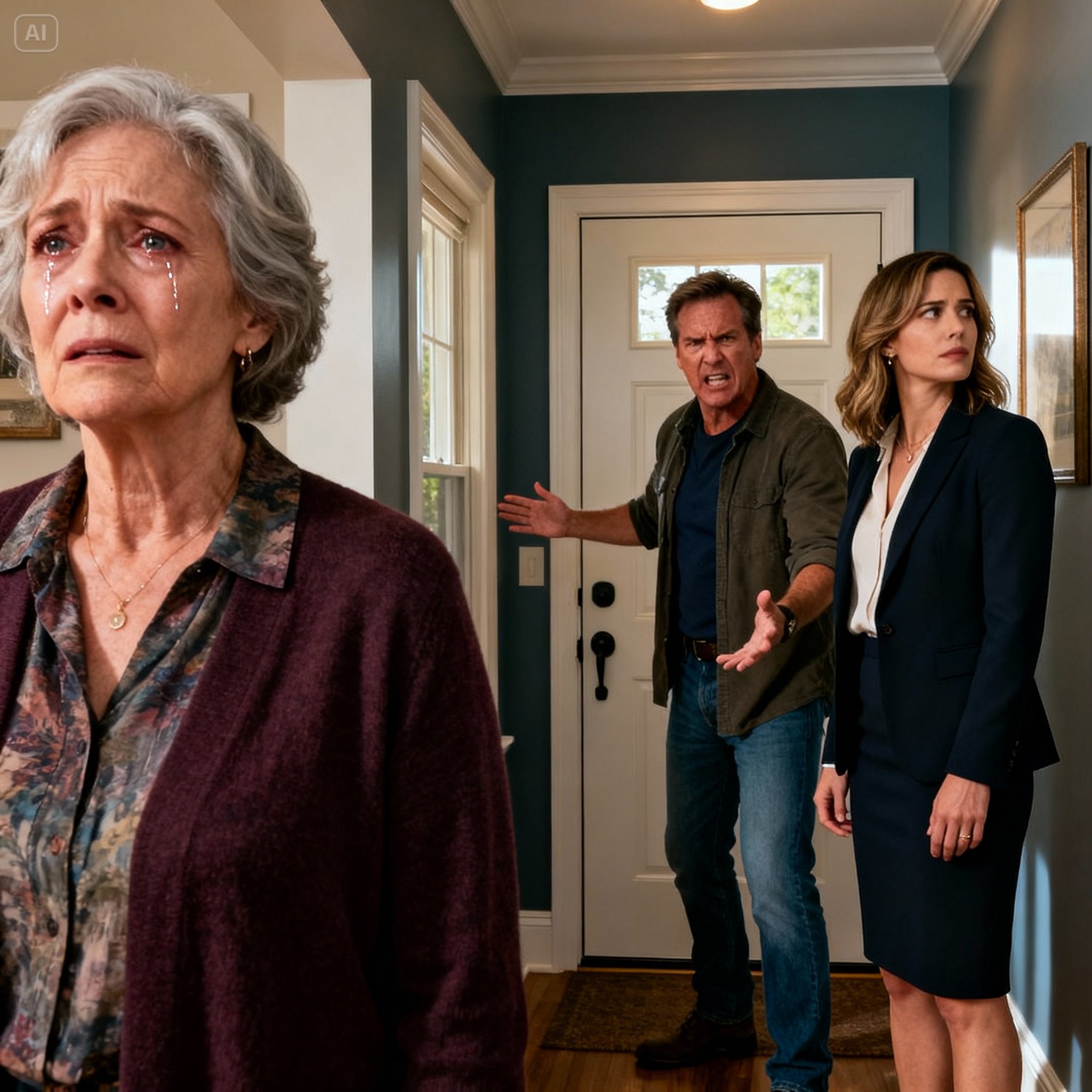 Después de que mi hija murió, mi yerno llegó con su amante y gritó: “¡Lárgate de aquí, vieja!”