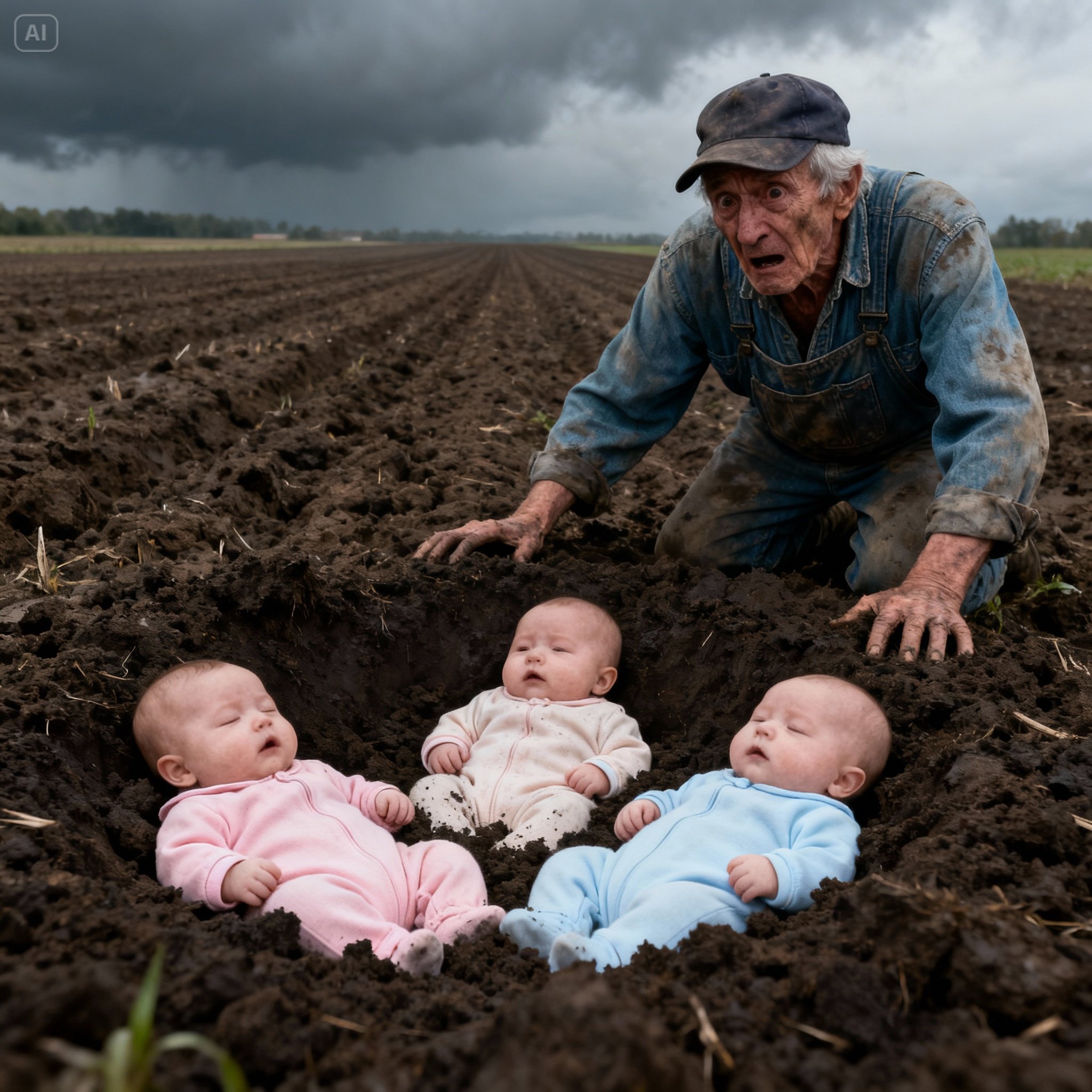 Bebés abandonados encontrados en una granja: La mañana de un granjero se convierte en un milagro