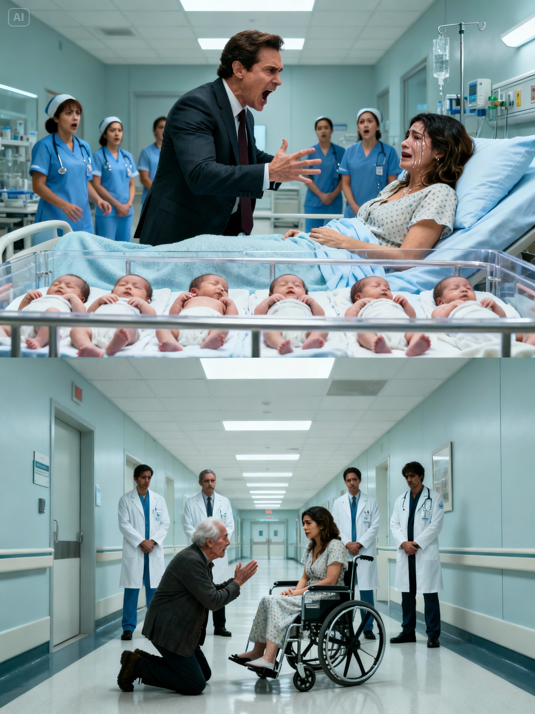 EN 1995, ÉL ABANDONÓ A SU ESPOSA EN EL HOSPITAL POR DAR A LUZ A CINCO BEBÉS DE “PIEL OSCURA” — 30 AÑOS DESPUÉS, EL MUNDO QUEDÓ EN SHOCK POR LA VERDAD REVELADA EN UNA PRUEBA DE ADN