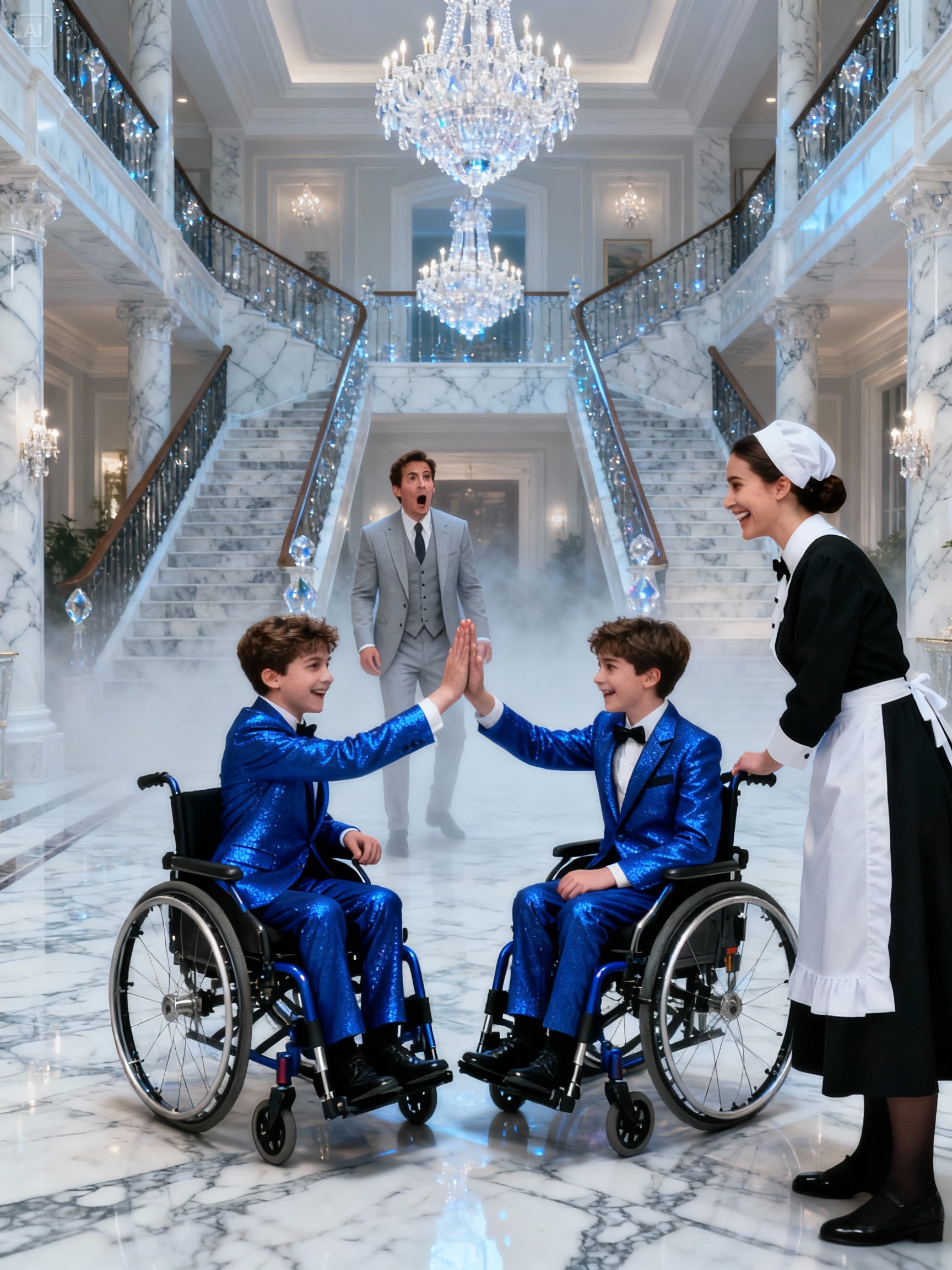 “DÉJAME BAILAR TANGO CON SUS HIJOS… Y HARÁ QUE CAMINE” — DIJO A LA NIÑERA SIN HOGAR A EL MILLONARIO