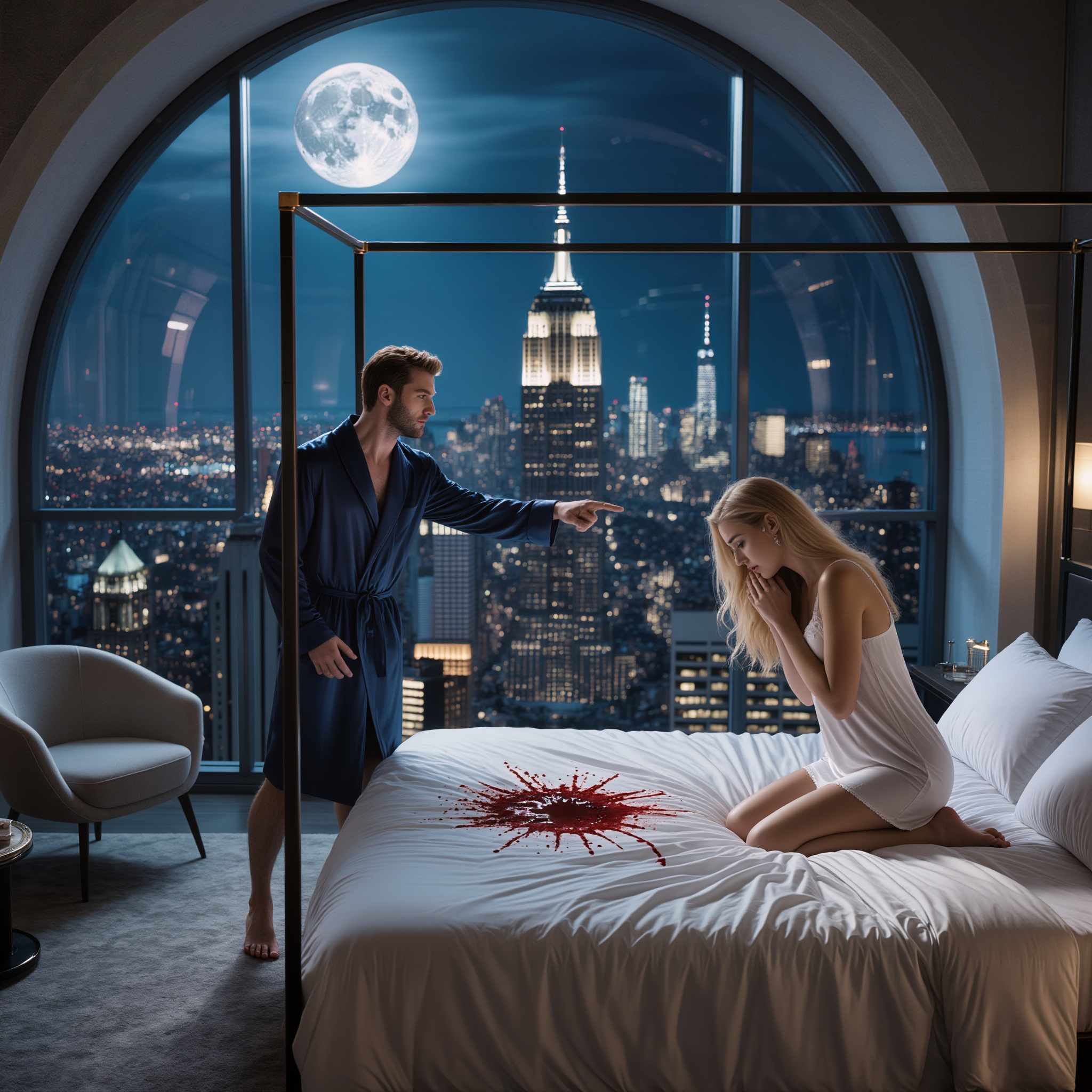 El CEO se casó con una empleada doméstica que tenía tres hijos de hombres diferentes… pero cuando ella se desnudó en la noche de bodas, ¡él quedó paralizado por lo que vio!