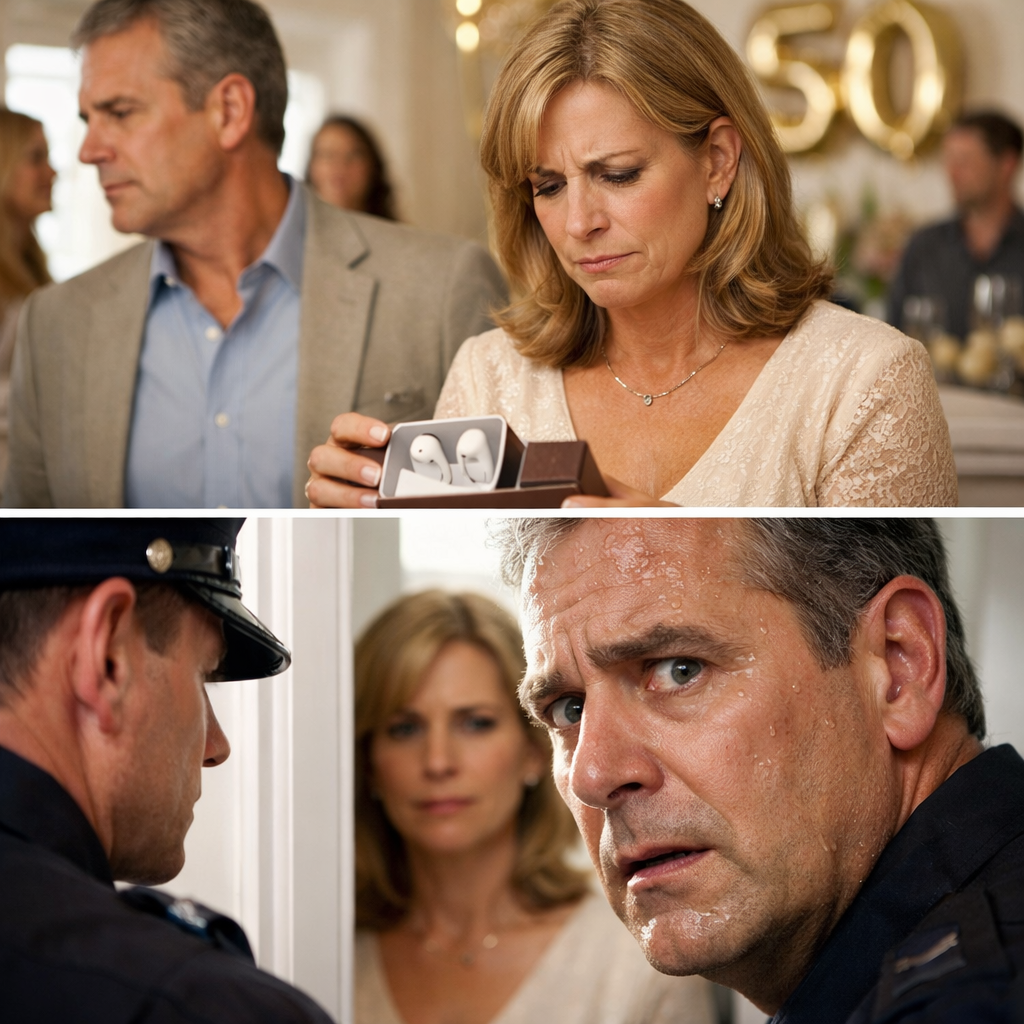 En Mi Cumpleaños 50, Mi Esposo Me Regaló Audífonos… Tres Días Después, Llegó La Policía…