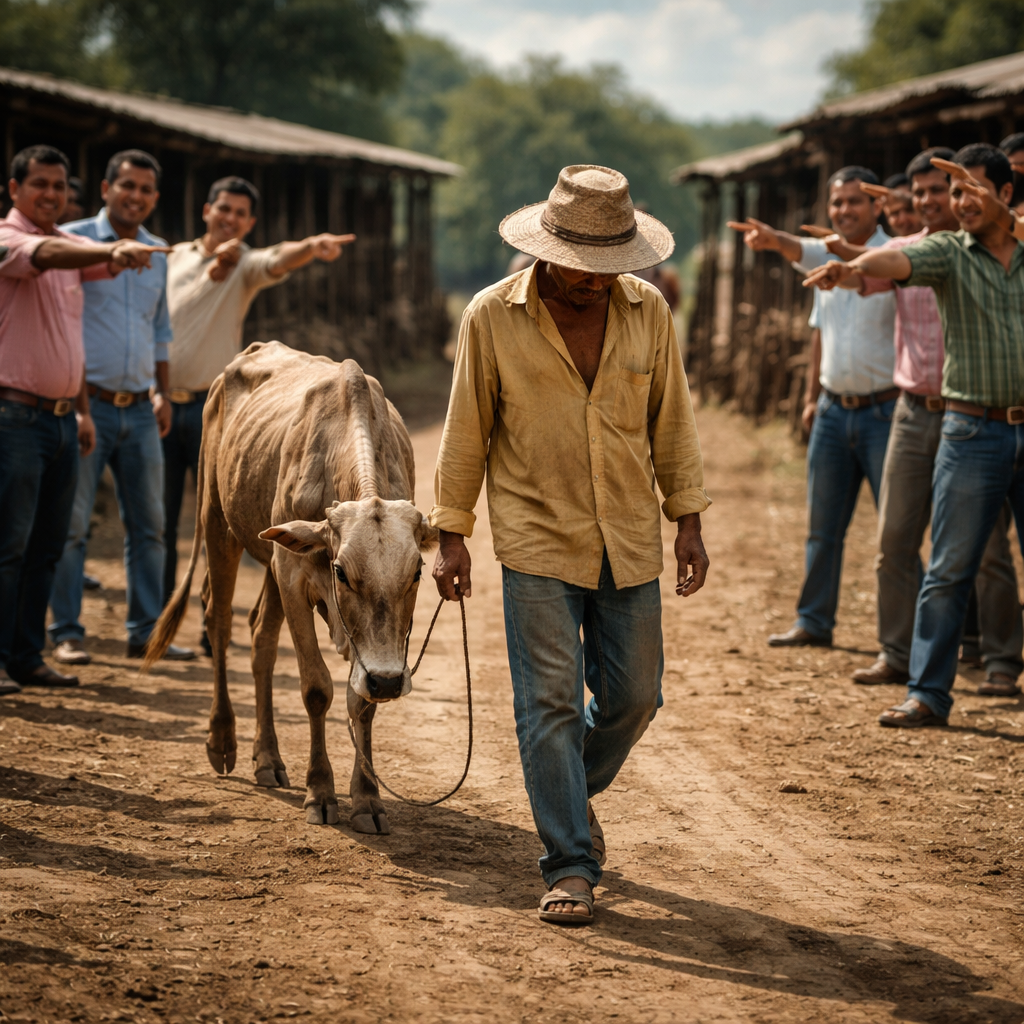 Se burlaron por comprar una VACA “inútil” en un remate…
