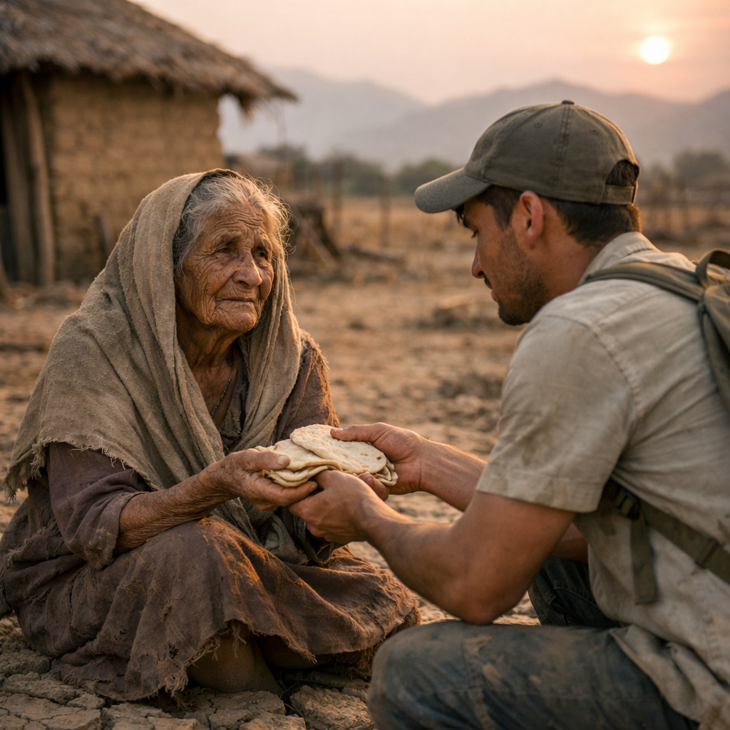 La Campesina “Pobre” Regaló su Única Tortilla… Nunca Imaginó lo que Pasaría Después…