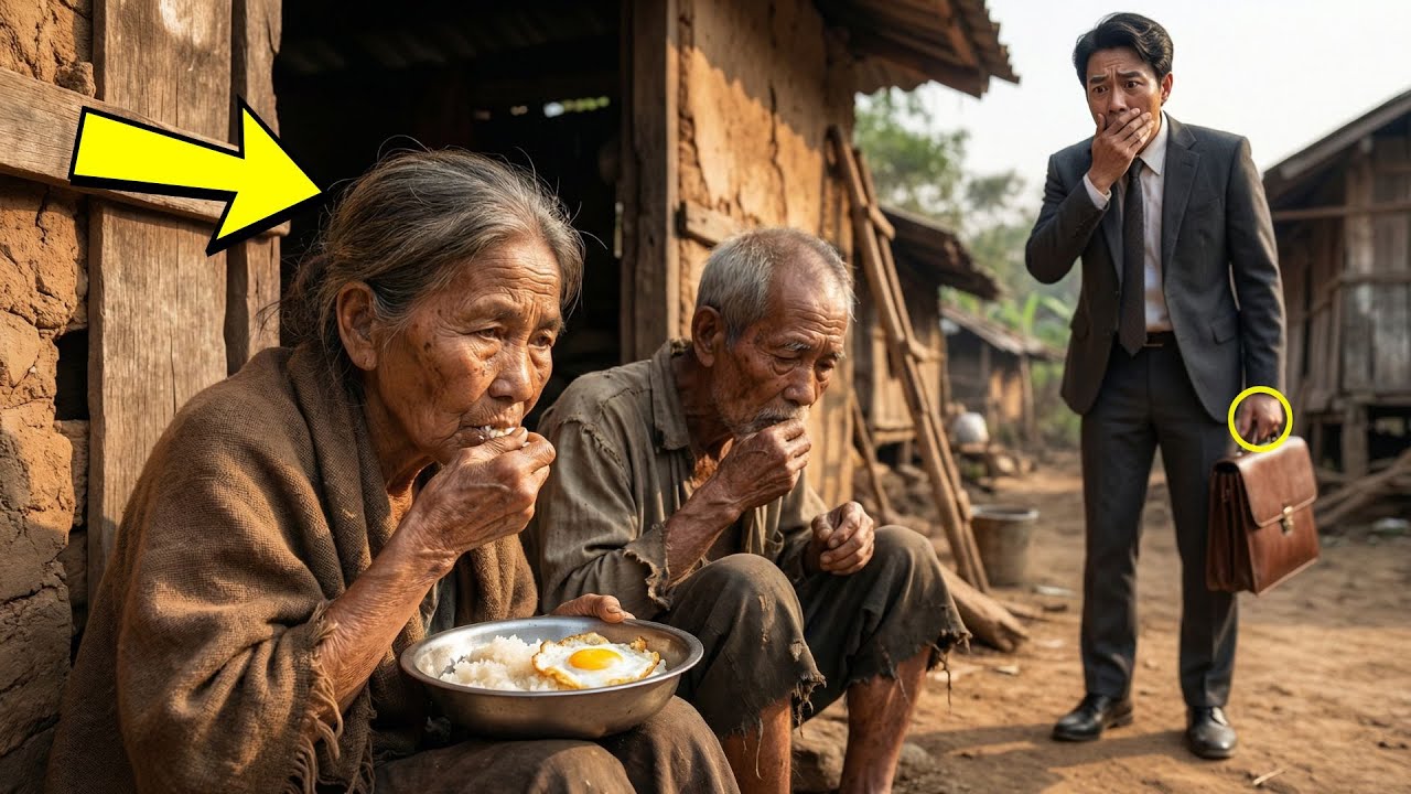 SE HIZO RICO EN EL EXTRANJERO… PERO HALLÓ A SUS PADRES ANCIANOS VIVIENDO EN UNA CASA ABANDONADA