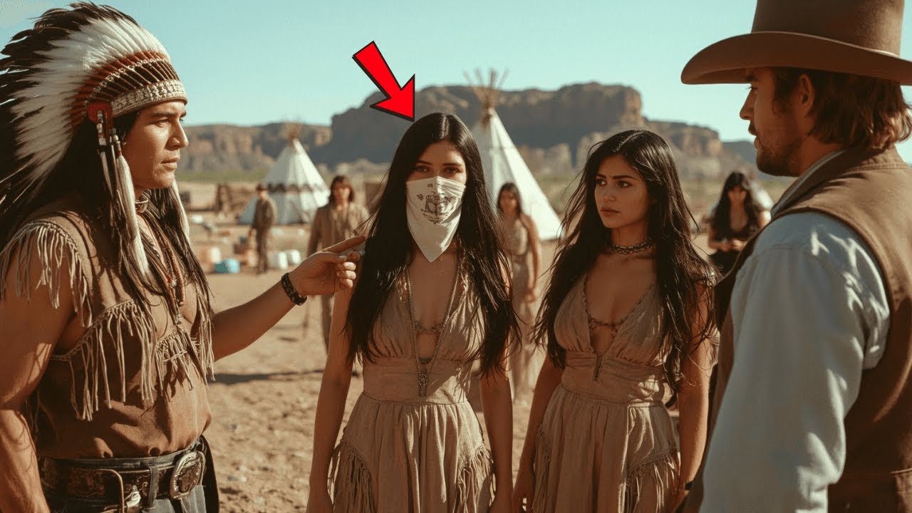 Jefe: “Cásate con mi hija fea o vete”. El vaquero aceptó. Al quitar el velo quedó en shock.