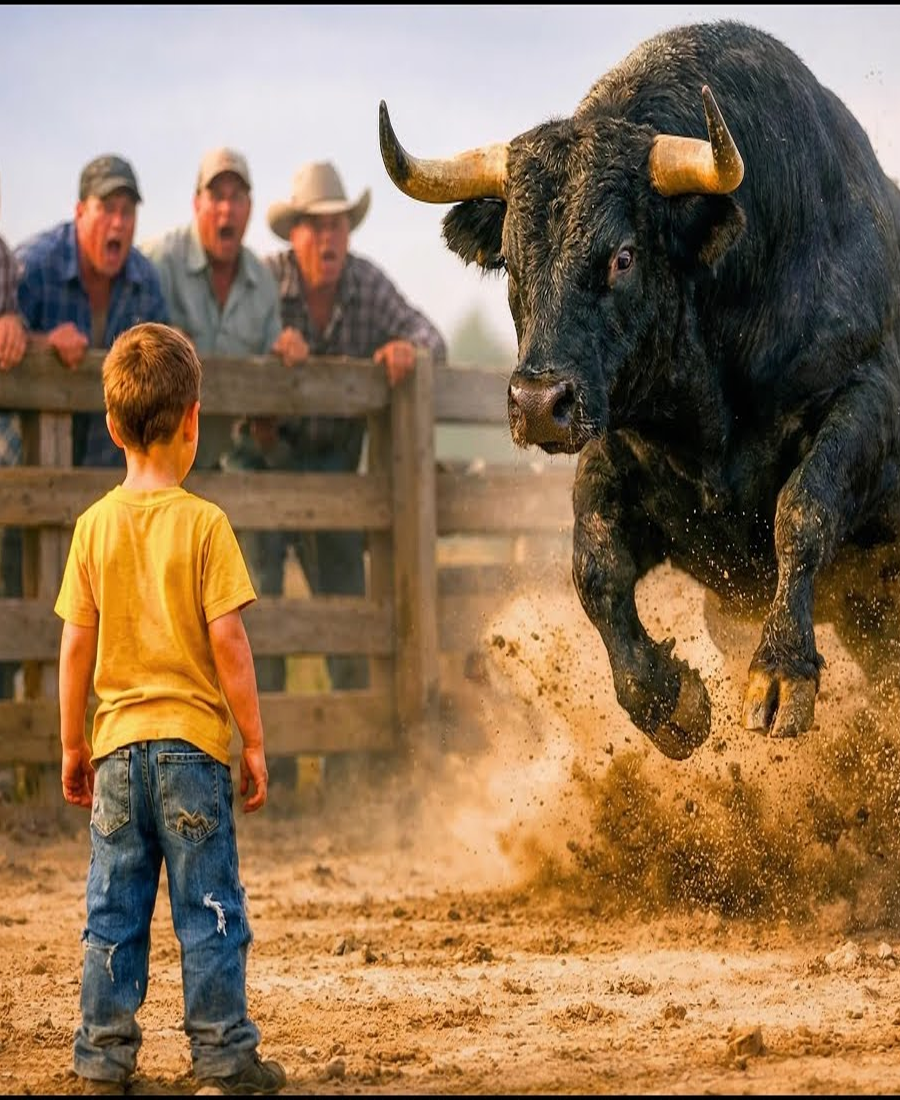 NIÑO CIEGO ENTRA AL CORRAL DEL TORO BRAVO QUE IBA A SER SACRIFICADO… Y LO QUE HACE…