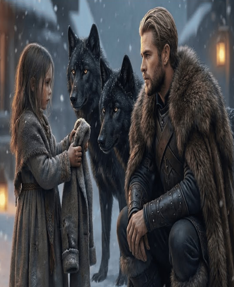 “Cómpreme el abrigo, señor… Mamá se DESMAYÓ de HAMBRE” — y el Rey Alfa CAYÓ en lágrimas.