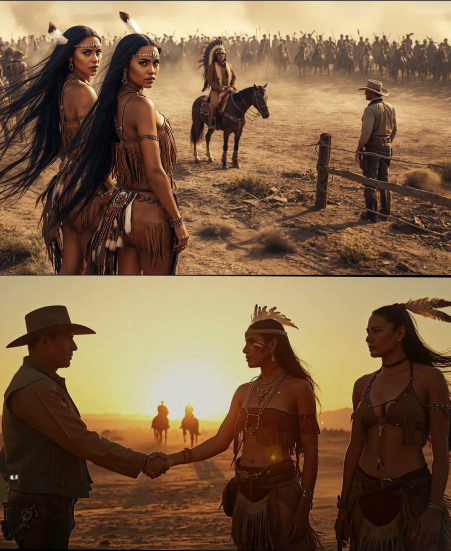 Le dio comida a dos hermanas apaches… y al día siguiente, 700 guerreros lo rodearon.