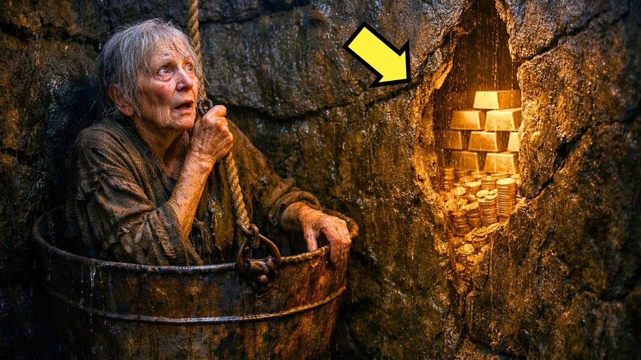 HIJOS OBLIGARON A SU MAMÁ A BAJAR AL POZO A ARREGLAR LA BOMBA… PERO LO QUE ENCONTRÓ…