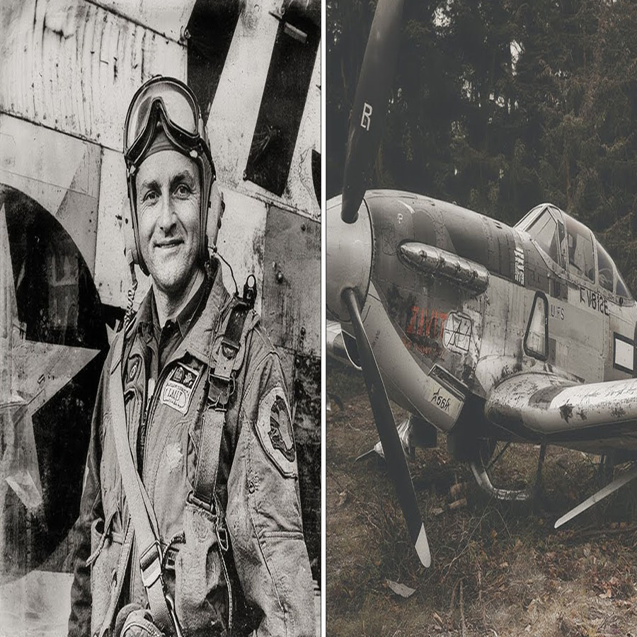 Un piloto de combate desapareció en 1943 — 60 años después, su avión oxidado fue encontrado…