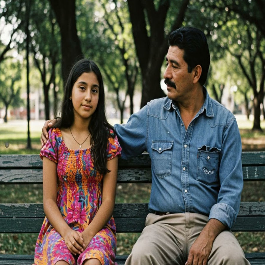 (1992, Monterrey) – Carlos y su hija Sofía desaparecen; 12 años después, una grabación perturbadora