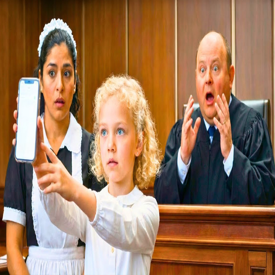 Cuando la Hija del Millonario Sacó su Celular, el Juez se Puso PÁLIDO…