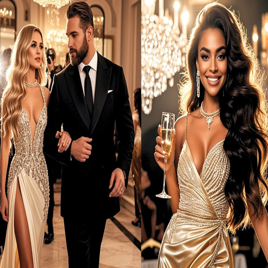 Avergonzado de su esposa latina, fue al baile con su amante rubia — pero su mujer llegó deslumbrante…