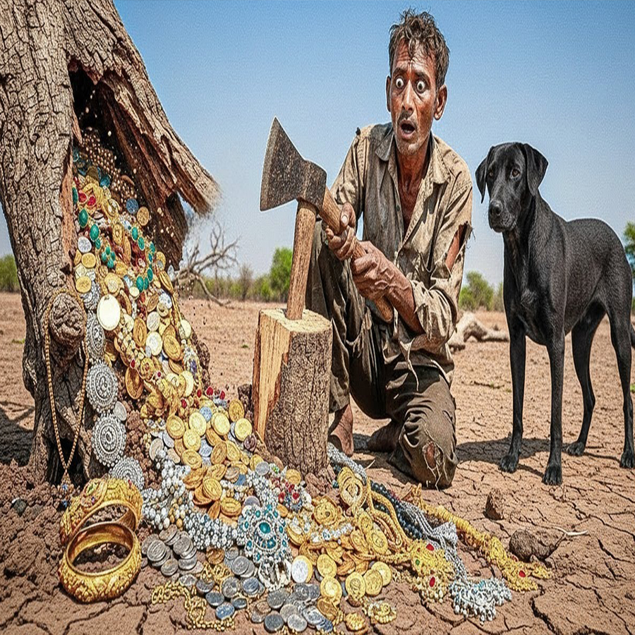 Un hombre pobre encontró un tesoro en la jungla… lo que hizo después dejó a todos sin palabras…