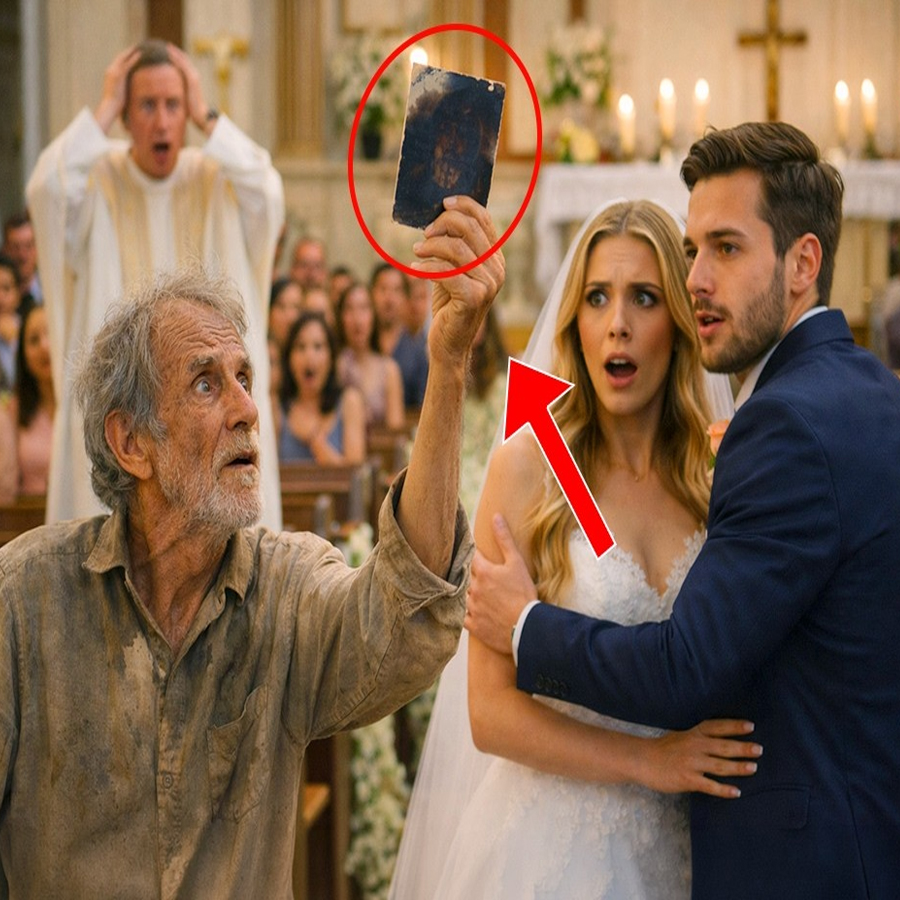 “¡PAREN LA BODA!” Anciano mendigo INVADE el altar y revela algo que deja a todos en shock…