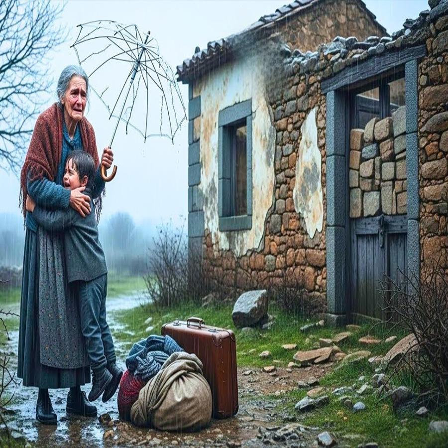 Sus Hijos Solo Le Dejaron Unas Paredes Viejas A La Abuela, Pero Lo Que Halló En La Grieta Lo Cambió…