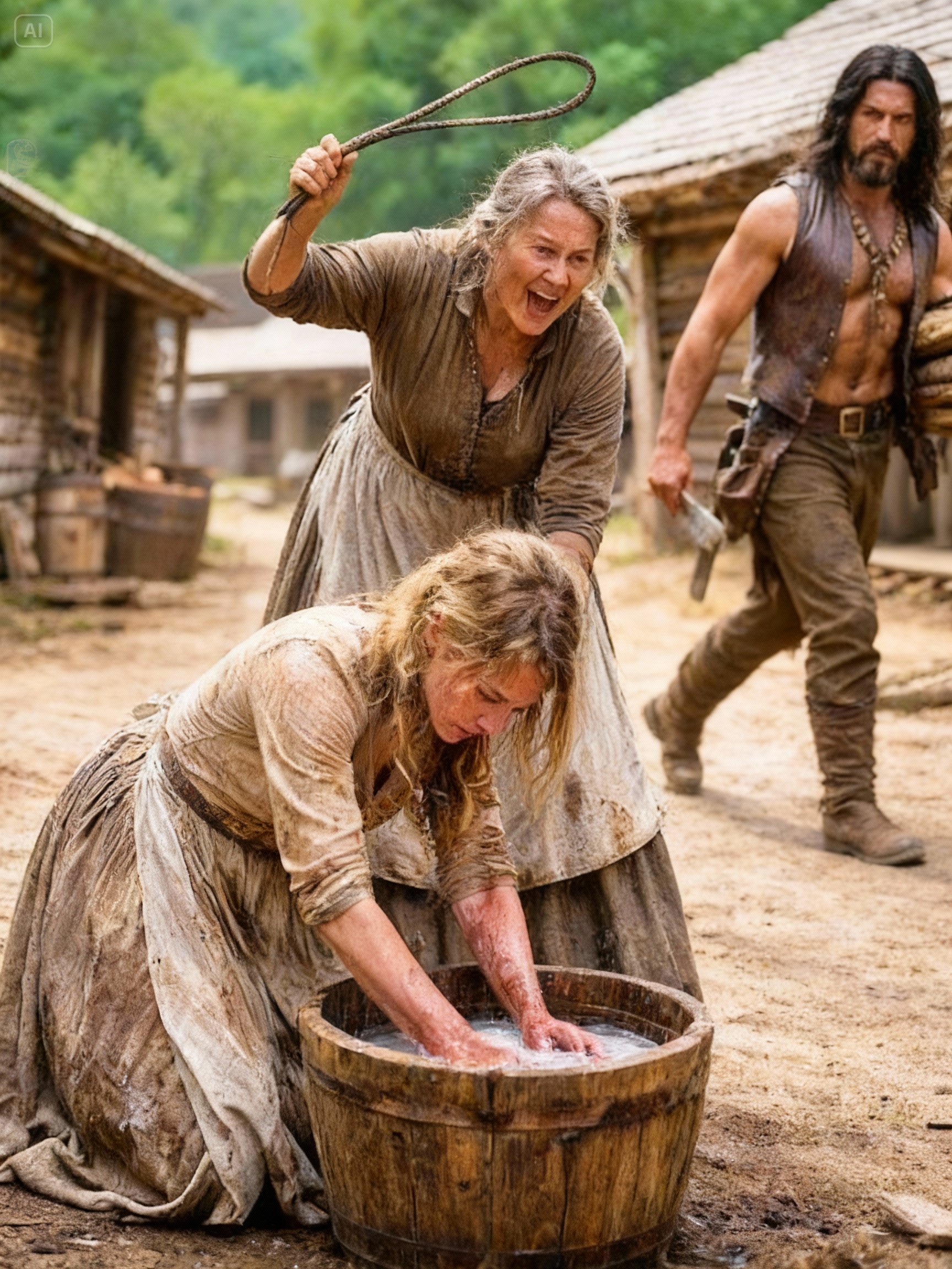 “Golpeada a diario por su madre… hasta que un hombre de las montañas y pocas palabras se la llevó…