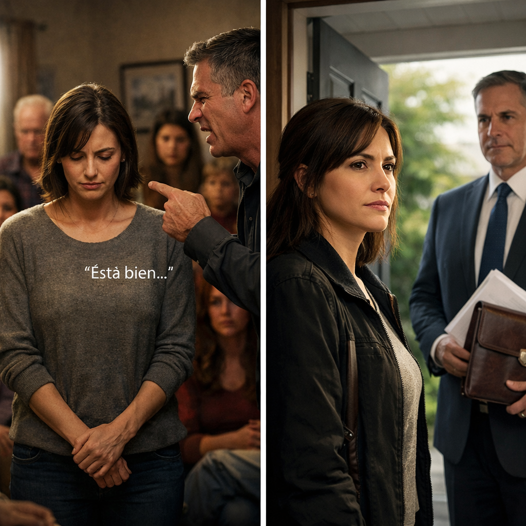 Me humilló frente a 20 familiares. Solo dije “está bien”. Al día siguiente el abogado tocó su puerta…