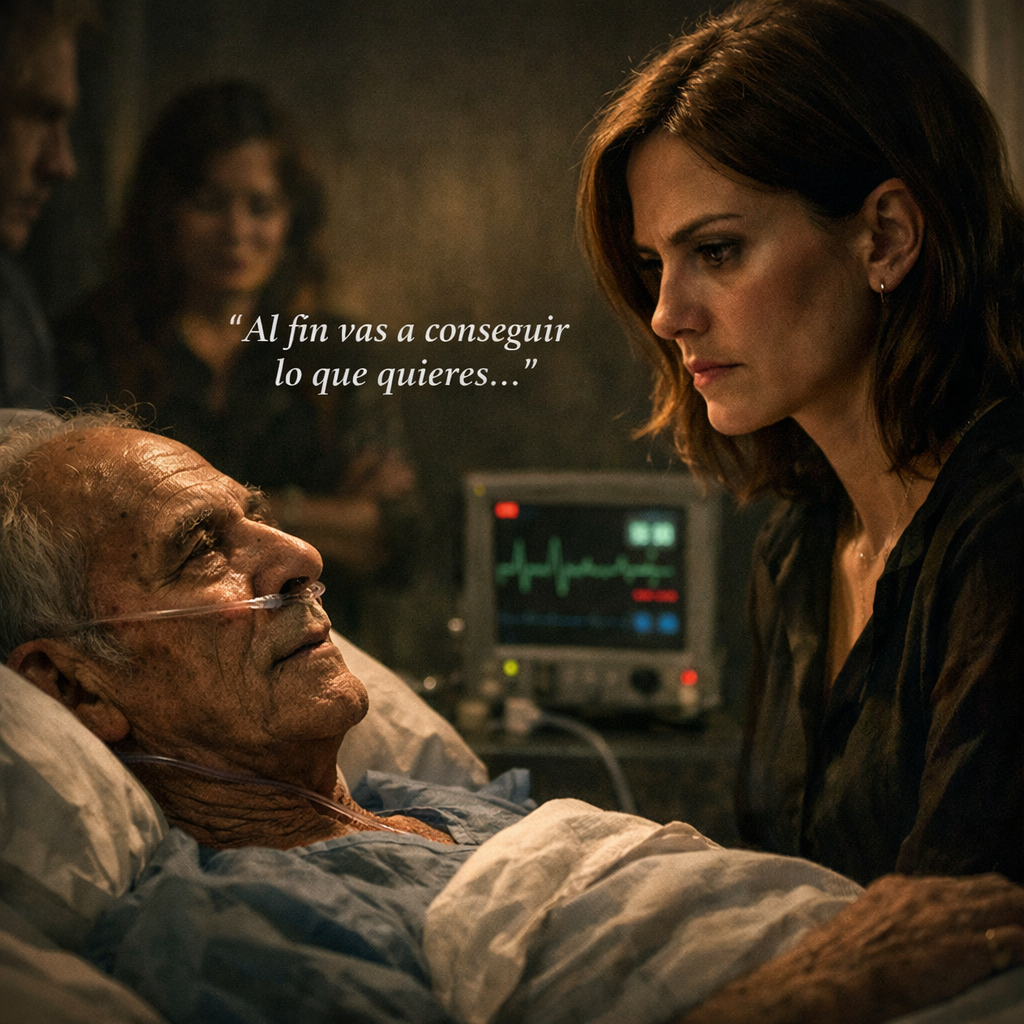 Mi Padre En Su Lecho De Muerte Miró A Mi Esposa Y Dijo: “Al Fin Vas A Conseguir Lo Que Quieres…