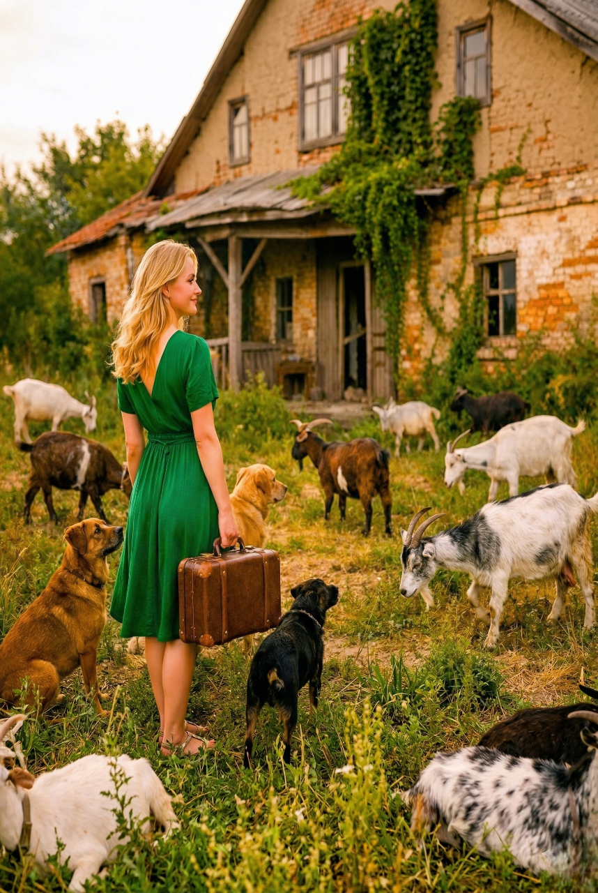 TRAS PERDER A SUS PADRES UNA JOVEN HEREDÓ UNA CASA ABANDONADA… Y LA HIZO UN PARAÍSO…