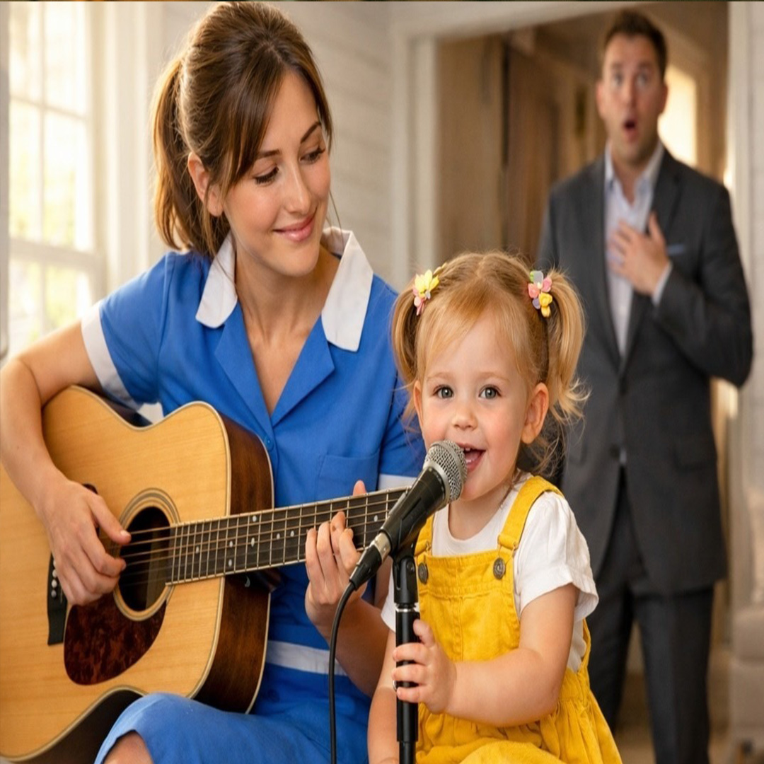 El millonario llegó a casa… y lo que vio entre su hija y la limpiadora lo cambió para siempre…