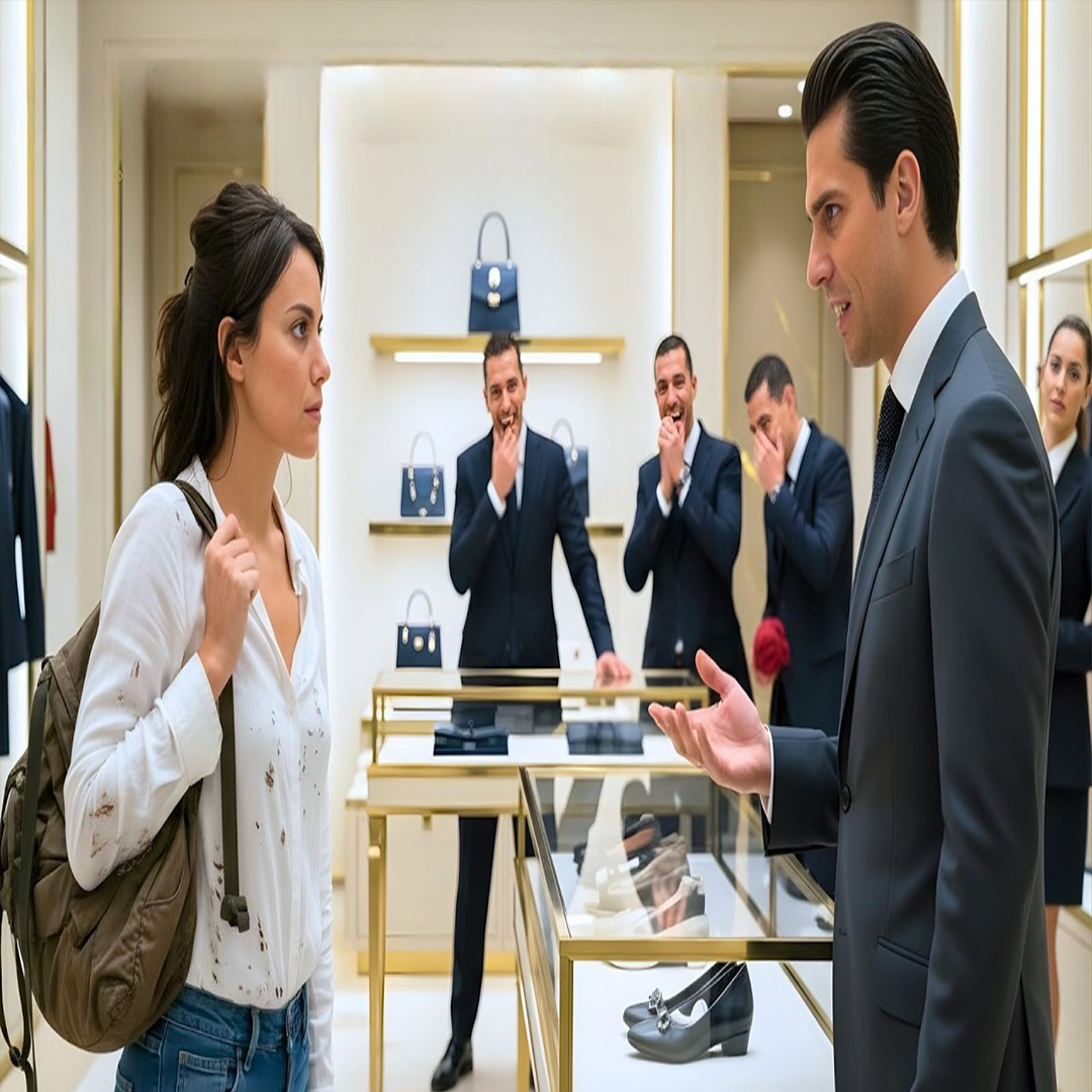 El cliente más rico de la ciudad ordenó en francés que la ignoraran…y la respuesta paralizó la tiend…