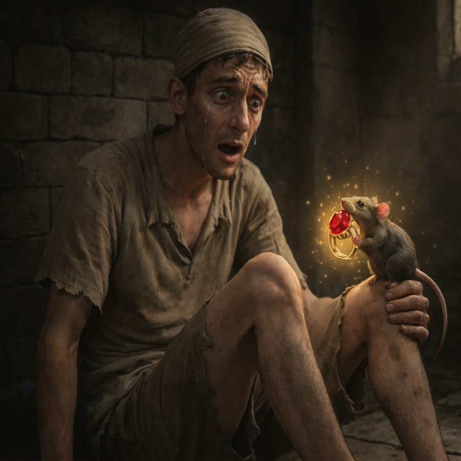 Iba a ser EJECUTADO al amanecer por un crimen que no cometió, pero una RATA le salvó la vida…