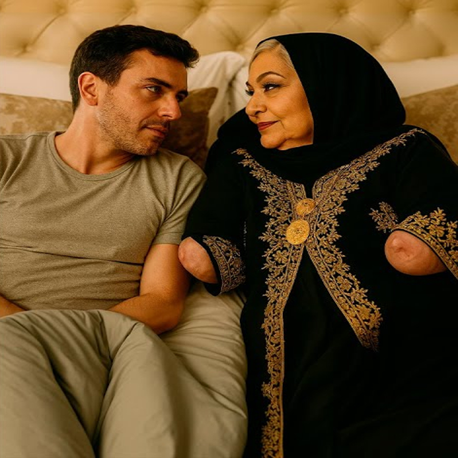 Me casé con una viuda árabe de 60 años que no tiene manos. En la noche de bodas me pidió que…