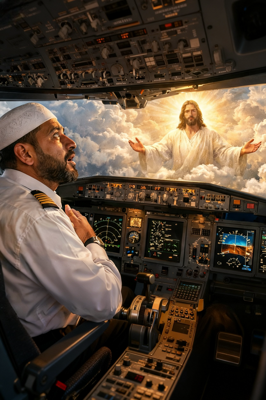 Piloto Musulmán Ve a Jesús en Pleno Vuelo y Salva 283 Vidas…