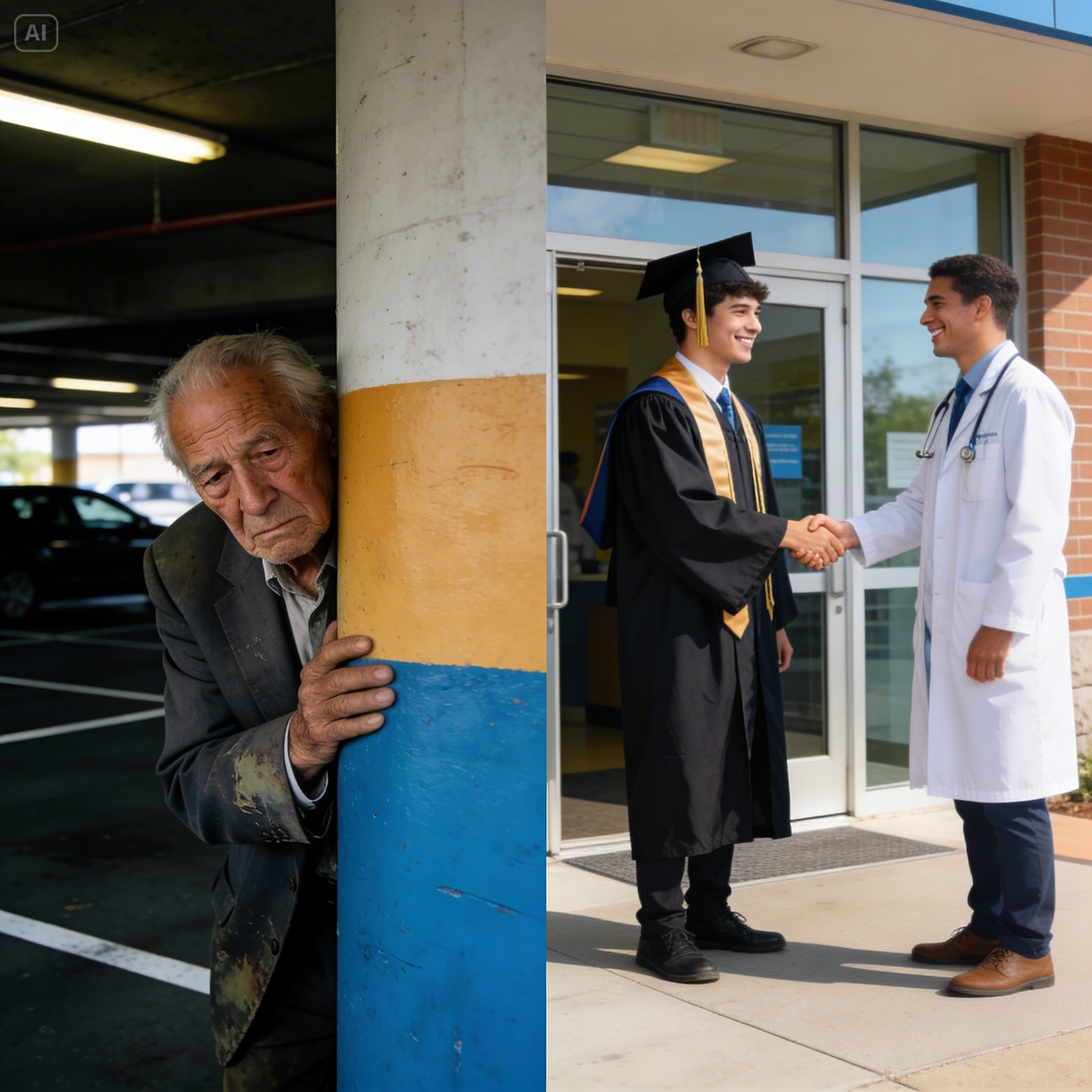 Vendió su RIÑÓN para pagar la Universidad de su Hijo, y en la Graduación él le hizo ESTO…
