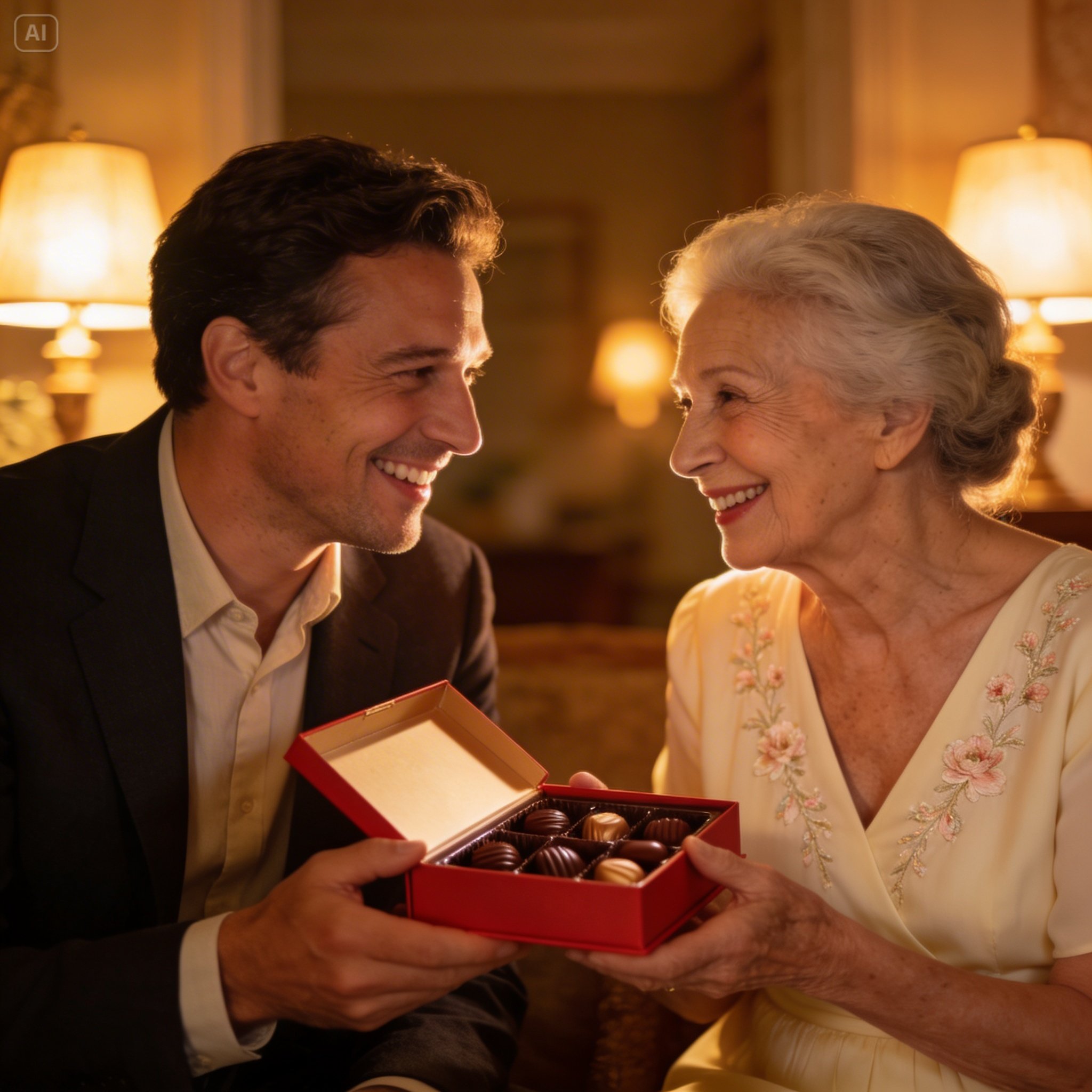 Mi hijo me envió una caja de chocolates artesanales. Pero se los di a su esposa y a sus hijos.Luego…