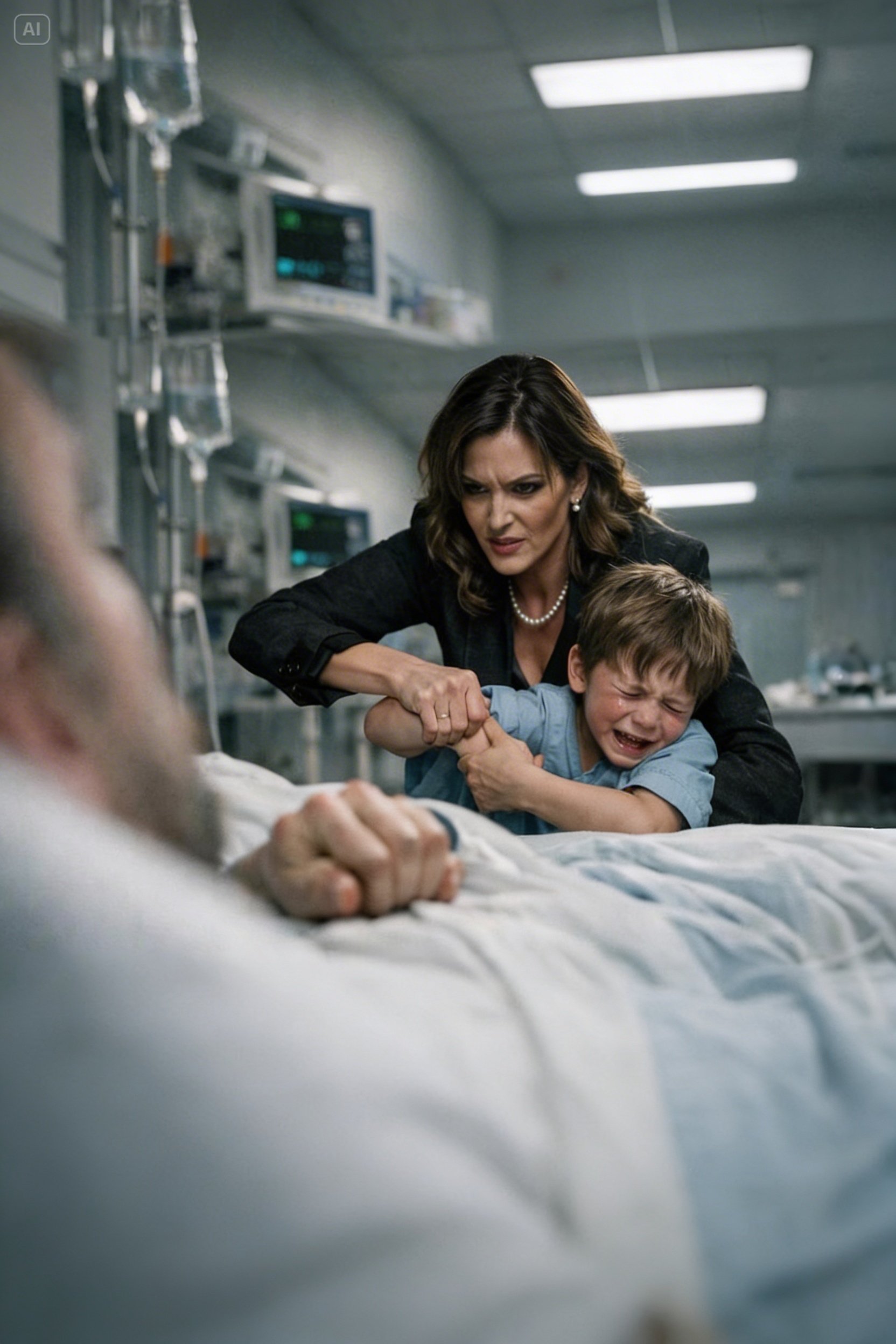 FINGIÓ ESTAR EN COMA — PERO LA CÁMARA REVELÓ LO QUE LA MADRASTRA LE HACÍA AL HEREDERO…