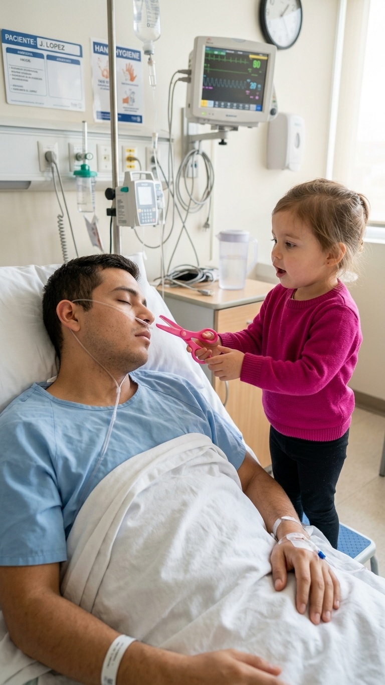 El hijo de este prestigioso médico llevaba 9 meses en coma, hasta que una niña huérfana hizo algo que desató el caos en todo el hospital