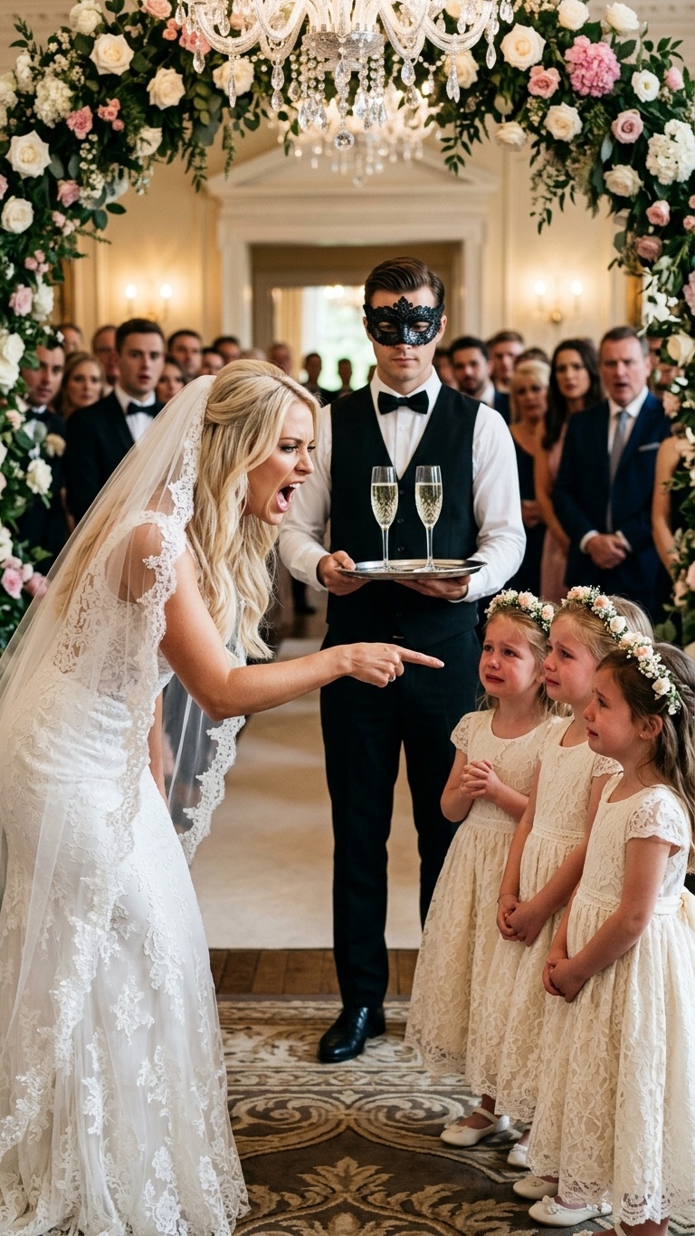 O MILIONÁRIO VIÚVO DISFARÇOU-SE DE EMPREGADO NO PRÓPRIO CASAMENTO PARA TESTAR A NOIVA E O QUE DESCOBRIU FOI ATERRADOR