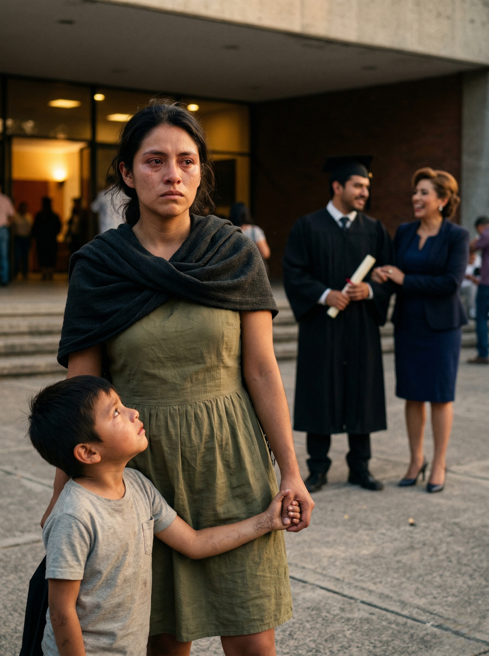 La dejó humillada el día en que ella celebraba su sacrificio, la cambió por una mujer “de su nivel” y la llamó poca cosa… pero años después tuvo que sentarse frente a ella, bajar la mirada y llamarla jefa…