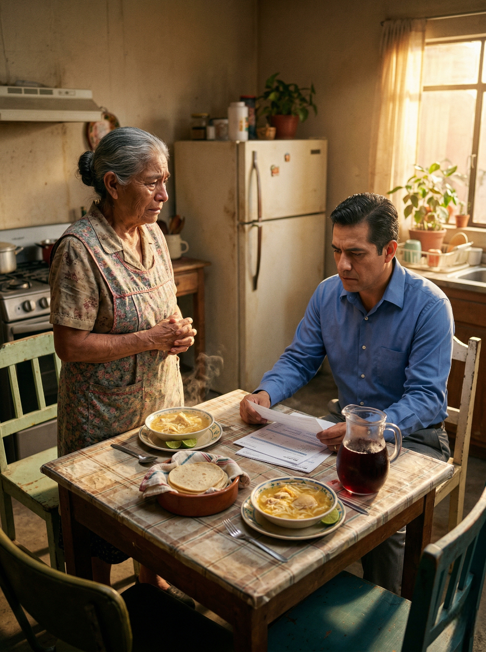 A Los 73 Años Descubrí Que Mi Propio Hijo Llevaba Tres Años Vaciando Mi Pensión En Silencio Mientras Yo Le Servía La Comida De Los Domingos Y Le Abría La Puerta Con Amor De Madre; Pero Lo Que Realmente Me Destruyó No Fue El Dinero Robado, Sino La Frialdad Con La Que Me Miró A Los Ojos Después De Comer En Mi Mesa Y Me Dijo, Sin Vergüenza, Que Debía Estarle Agradecida Porque Me Había Robado “Por Mi Bien”