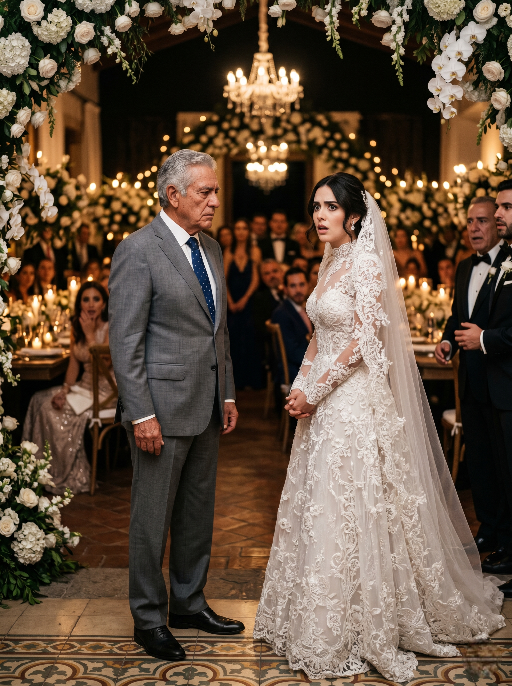 En La Boda De Mi Hijo, Su Novia Me Dijo Que Yo No Estaba Invitado… Pero Nadie Imaginó Que Frente Al Altar Iba A Revelarse La Verdad Más Humillante, Oscura Y Devastadora De Toda La Noche
